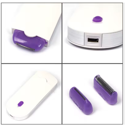 Veloura – Le rasoir professionnel rechargeable pour une peau parfaitement lisse, douce et irrésistible