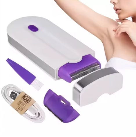 Veloura – Le rasoir professionnel rechargeable pour une peau parfaitement lisse, douce et irrésistible