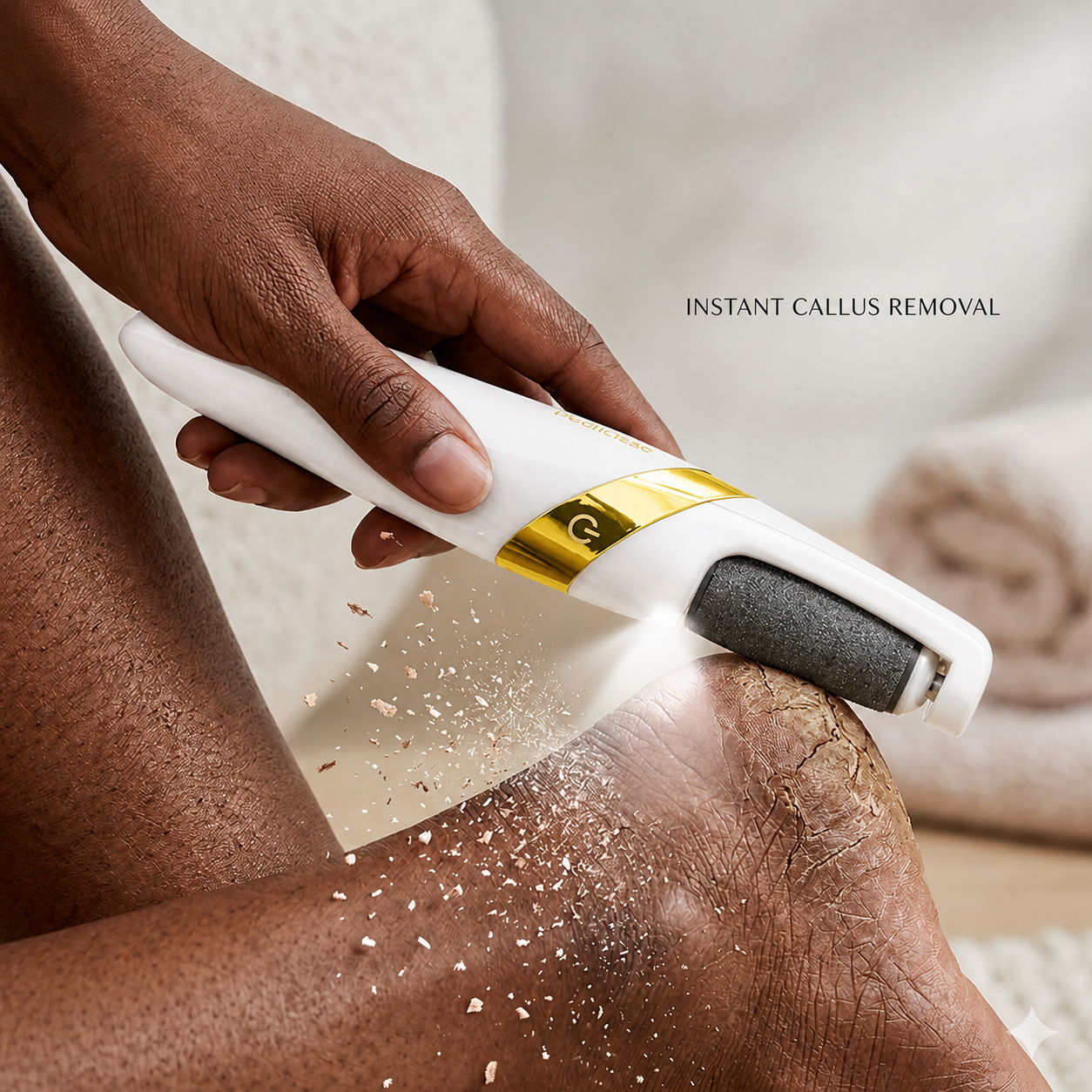 PediLisse™-éliminateur des peaux  secs et fissurés du pieds