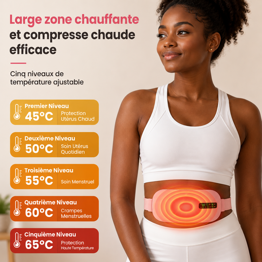 ApaiSya – La ceinture chauffante  intelligente qui apaise vos douleurs menstruelles