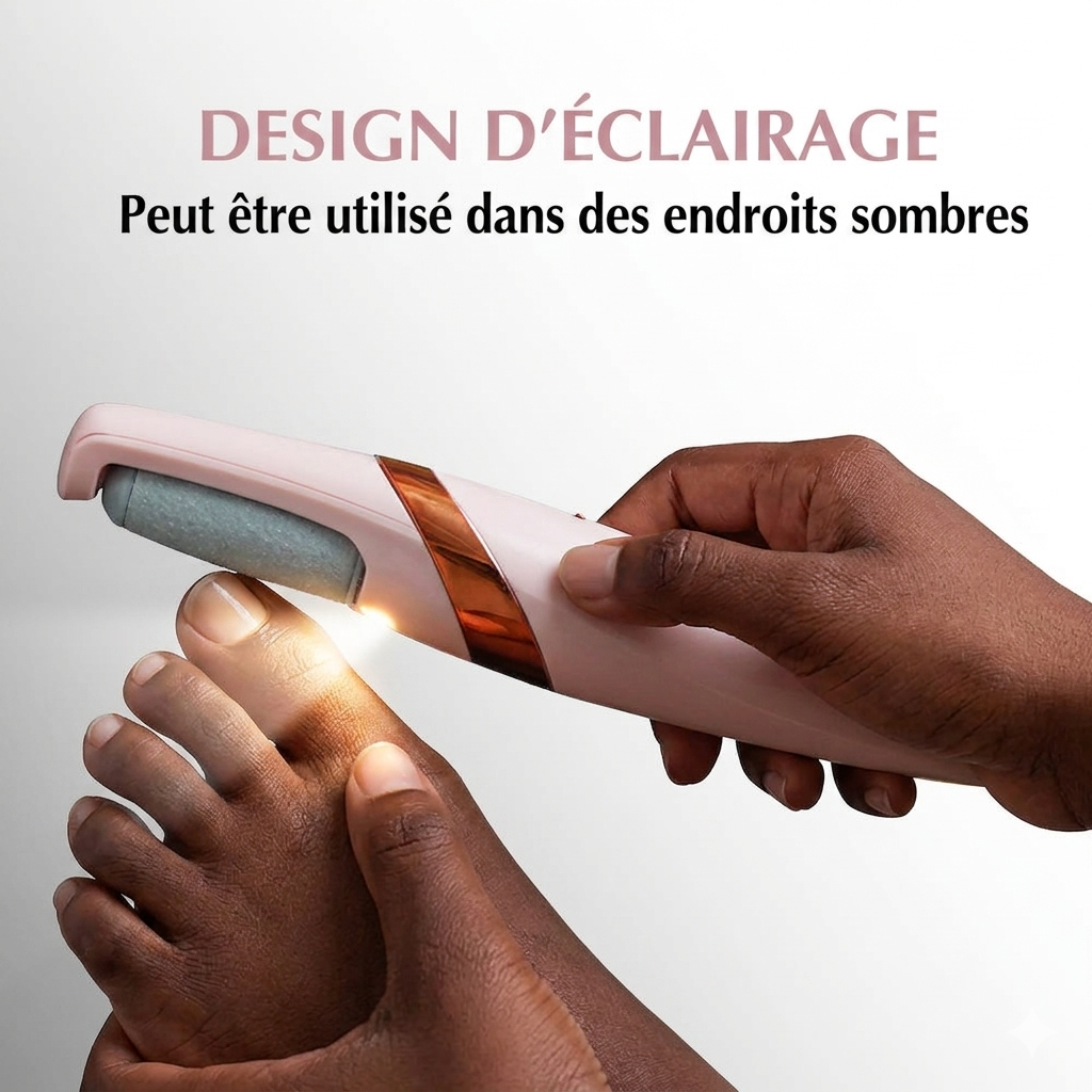 PediLisse™-éliminateur des peaux  secs et fissurés du pieds