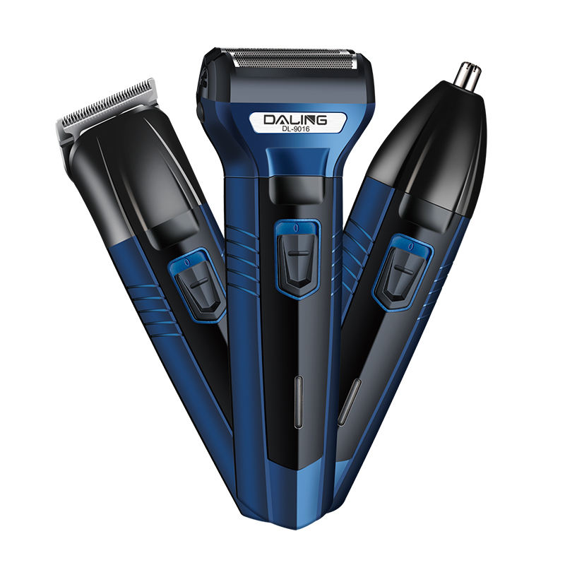 RoyalEdge™ 3 en 1 – Tondeuse Professionnelle Rechargeable (Cheveux, Barbe & Nez)
