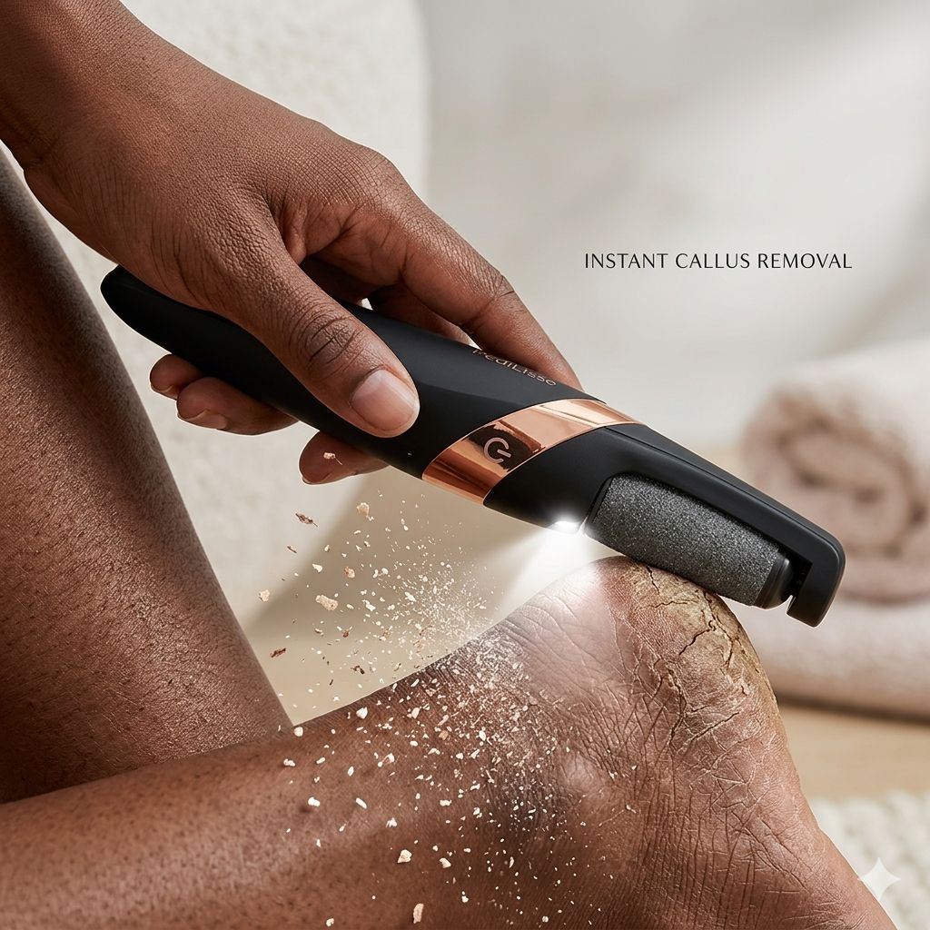 PediLisse™-détachant électrique de callosité pour les pieds