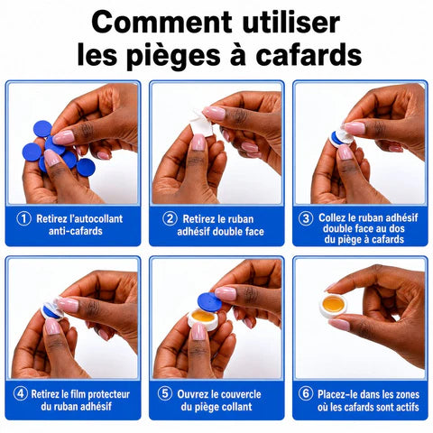 Station d'appât en gel Quickatch™_ Anti-insectes et Cafard