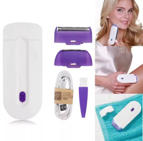 Veloura – Le rasoir professionnel rechargeable pour une peau parfaitement lisse, douce et irrésistible